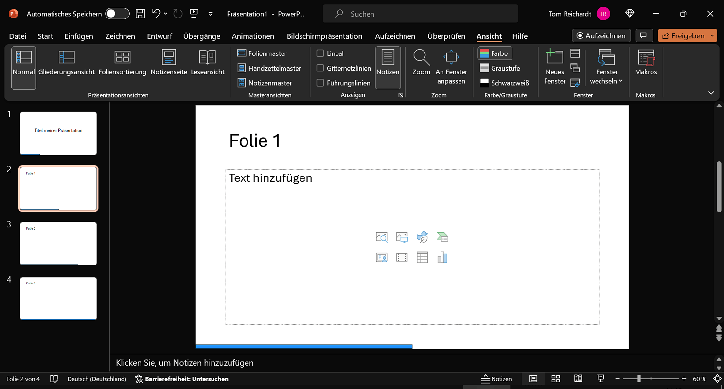 Barra di avanzamento completata in PowerPoint