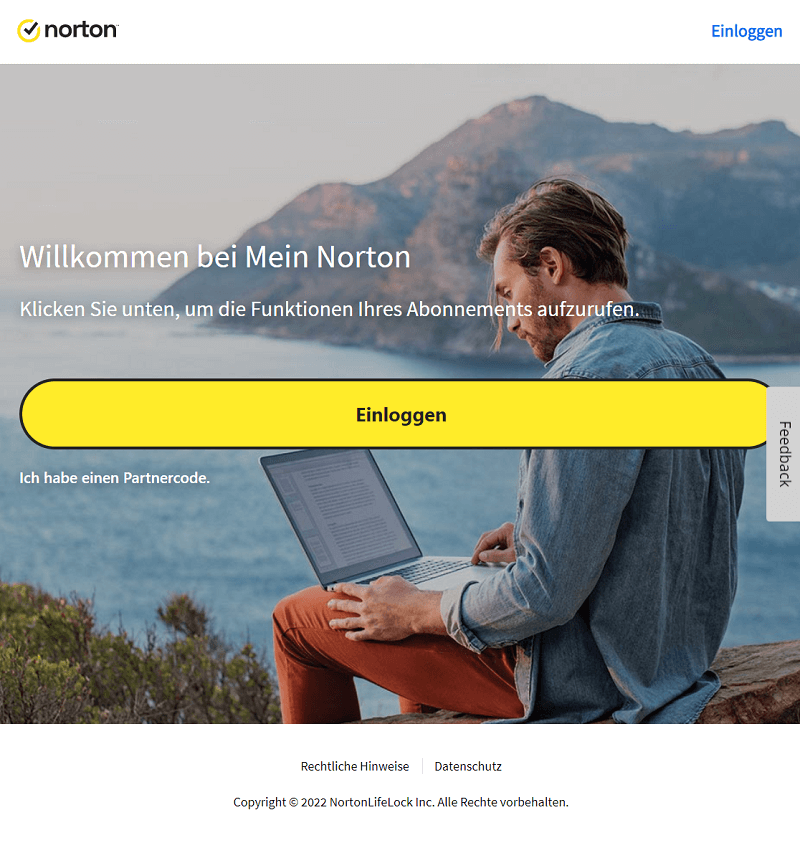 Accesso/accesso rapido e semplice al tuo account Norton