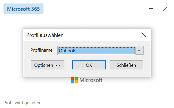 Avvia Outlook in modalità provvisoria
