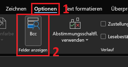 Disabilita Ccn di Outlook