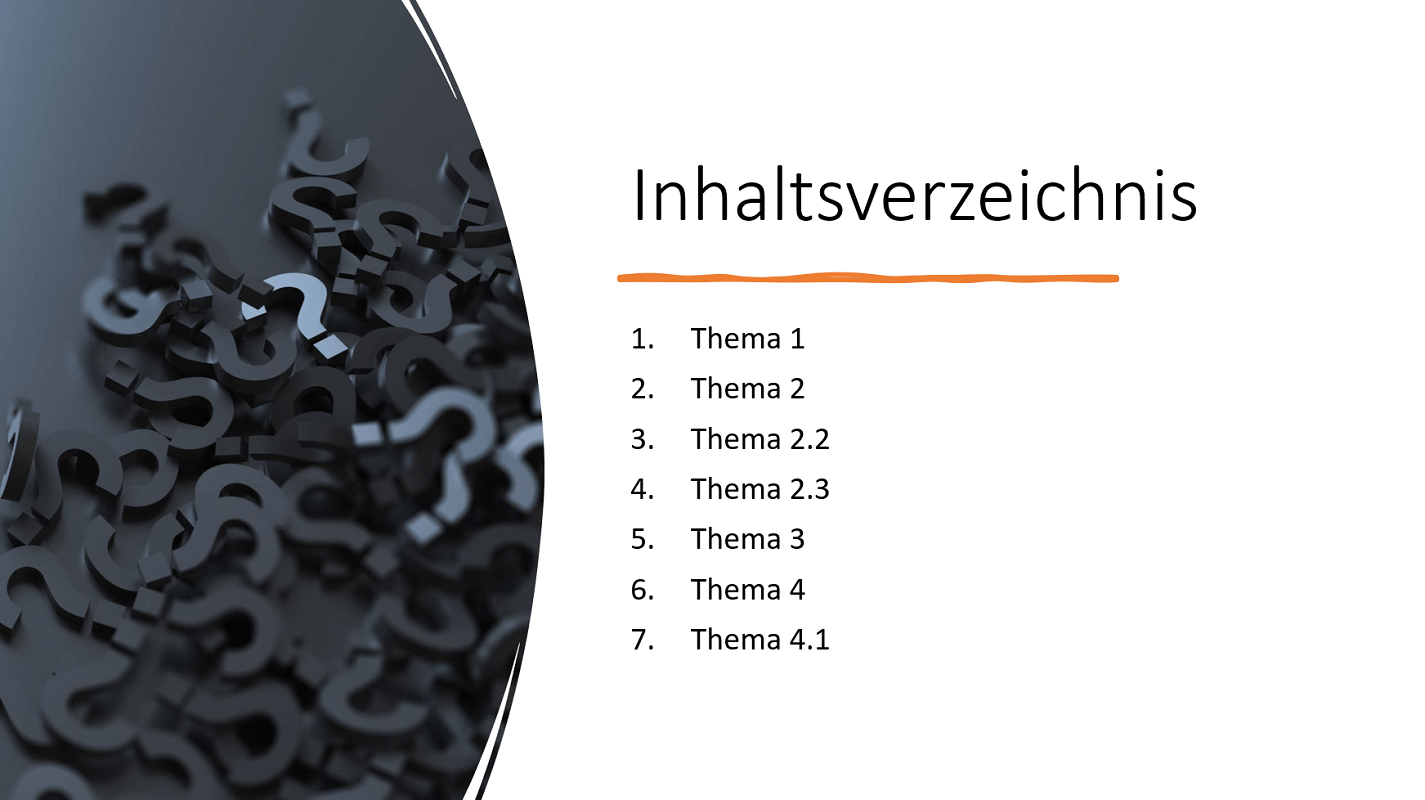 PowerPoint delinea idee ed esempi