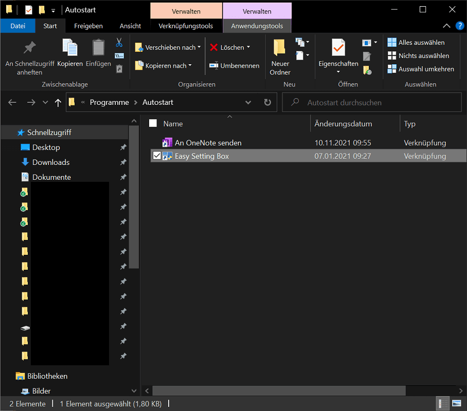 Aggiungi programmi all'avvio in Windows 10
