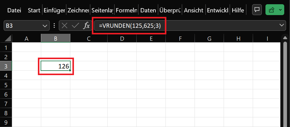 Funzione Vround