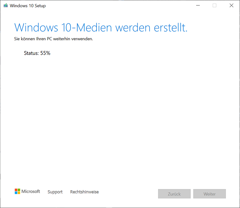 Scarica Windows Media Creation Tool e configura una chiavetta USB