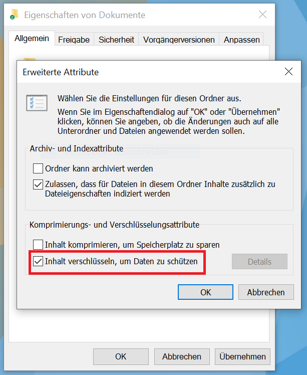 Proteggi le cartelle di Windows con una password