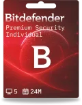 Bitdefender Premium Security Individual | 5 dispositivi | 2 anni