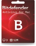 Bitdefender Antivirus per Mac | 3 dispositivi | 1 anno