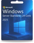 Windows Server 2025 Standard | 24 nuclei