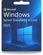 Windows Server 2025 Standard | 4 nuclei