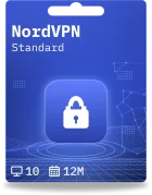 NordVPN Standard | 10 dispositivi | 1 anno