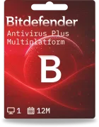 Bitdefender Antivirus Plus Multiplatform | 1 dispositivo | 1 anno