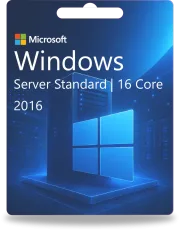 Windows Server 2016 Standard | 16 nuclei