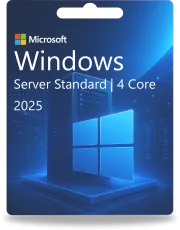 Windows Server 2025 Standard | 4 nuclei
