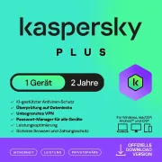 Kaspersky Plus | 1 dispositivo | 2 anni