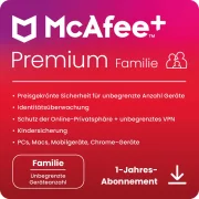 McAfee+ Premium Family | 6 utenti | 1 anno