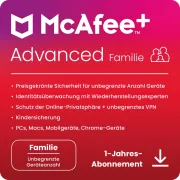 McAfee+ Advanced Family | 6 utenti | 1 anno