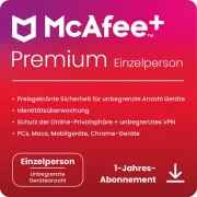 McAfee+ Premium Individual | 1 utente | 1 anno