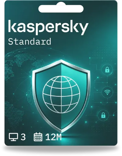 Kaspersky Standard | 3 dispositivi | 1 anno