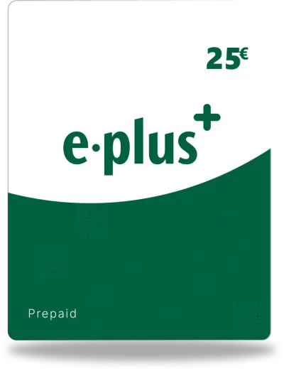 Credito E-Plus 25€