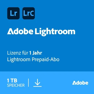 Adobe Lightroom (1 TB) | 1 utente | 1 anno