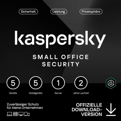 Kaspersky Small Office Security | 5 dispositivi + 1 Server | 2 anni