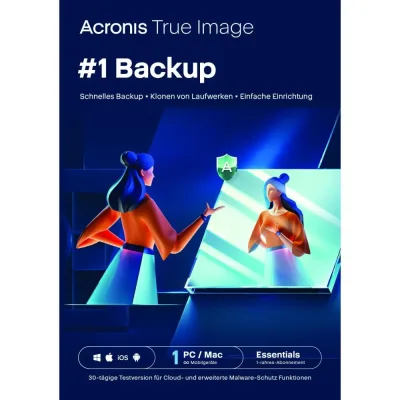 Acronis True Image Essentials | 1 dispositivo | 1 anno