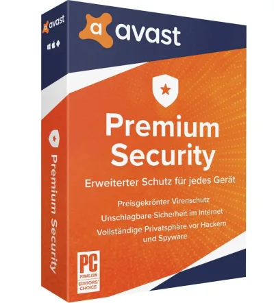 Avast Premium Security | 1 dispositivo | 1 anno