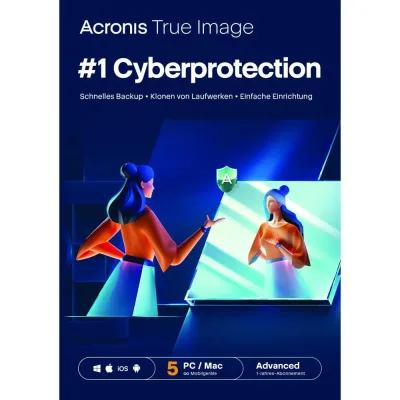 Acronis True Image Advanced 500 GB | 5 dispositivi | 1 anno