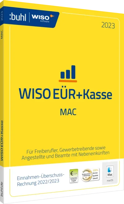 WISO EÜR & Kasse 2023 per Mac