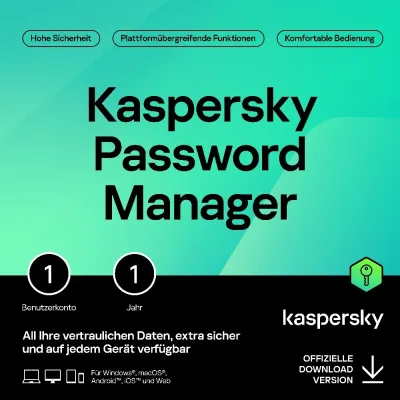 Kaspersky Password Manager | 1 utente | 1 anno