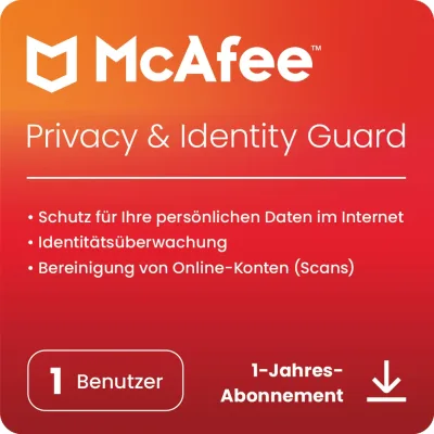 McAfee Privacy & Identity Guard | 1 utente | 1 anno