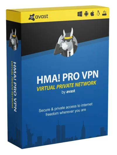 HMA VPN Pro | 5 dispositivi | 1 anno