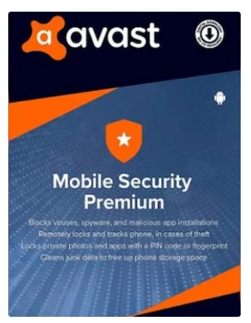 Avast Mobile Security Premium per Android | 1 dispositivo | 1 anno